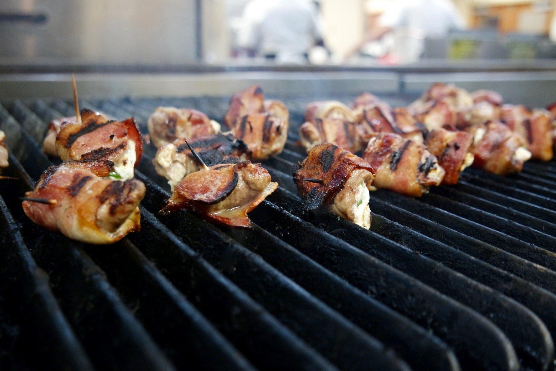 ALAPENO DUCK POPPERS WITH JAY D’S BARBECUE GLAZE