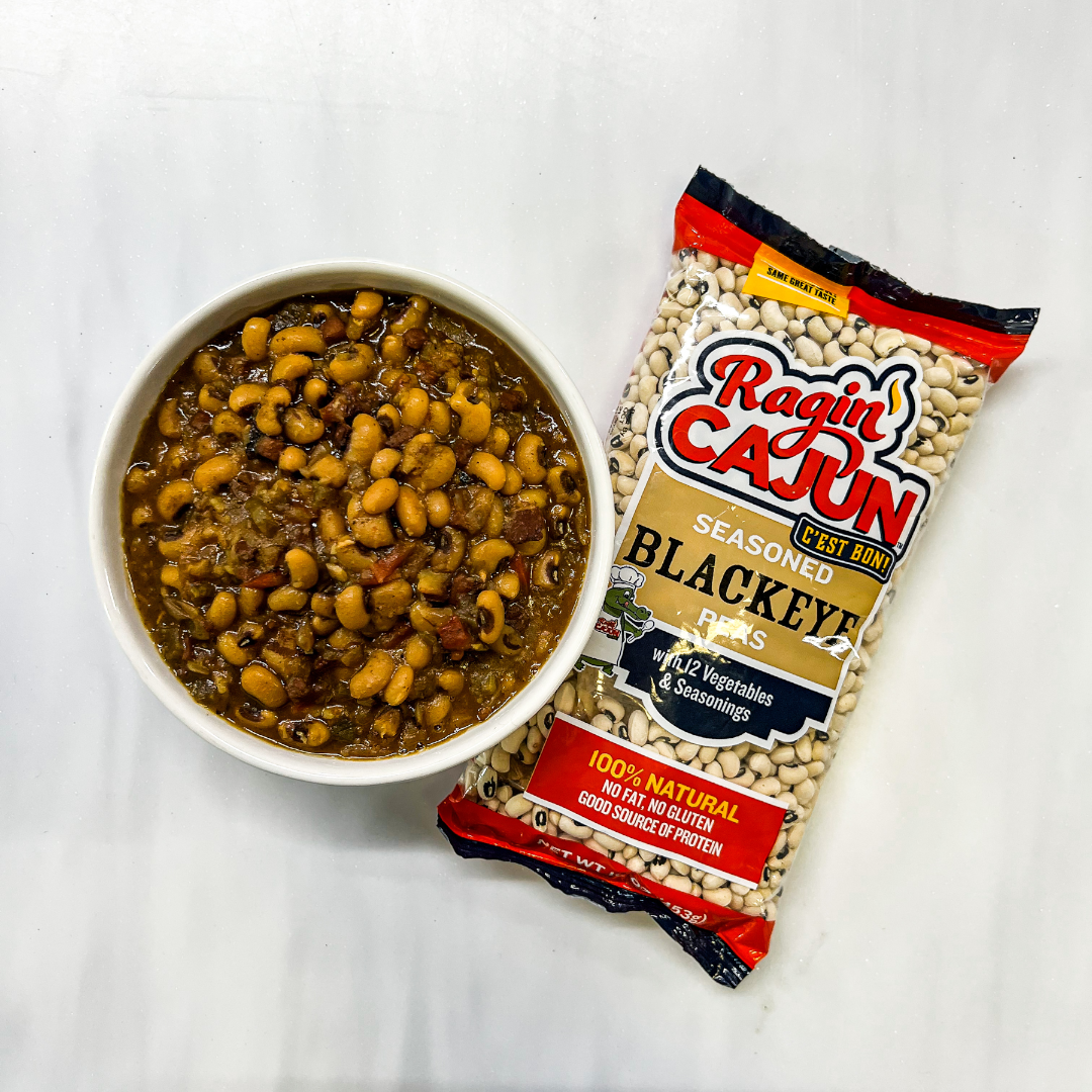 Cajun Crate's Ragin Cajun Seasoned Blackeye Peas