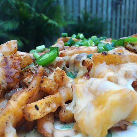 LOADED BARBECUE CHEESE FRIES