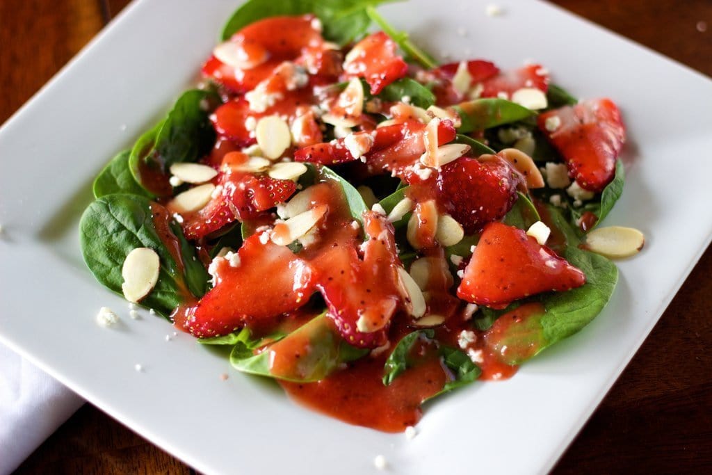 Simple Strawberry Salad