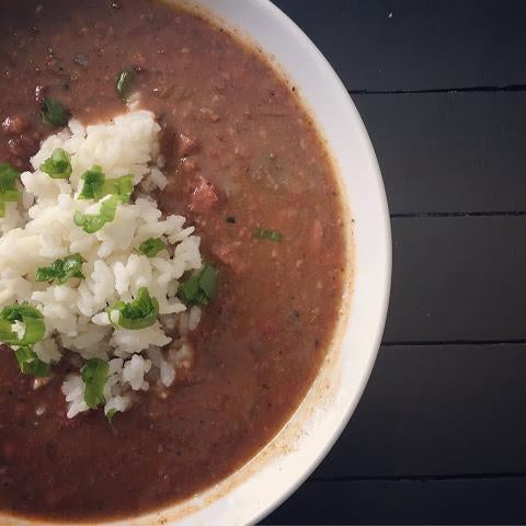 Spicy & Sweet Red Beans & Rice