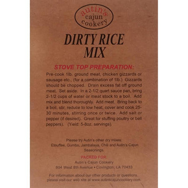 Autin's Dirty Rice Mix