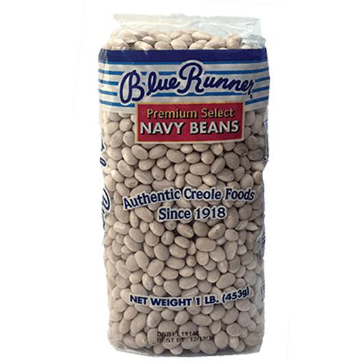 Blue Runner Premium Select Navy Beans, 1lb bag