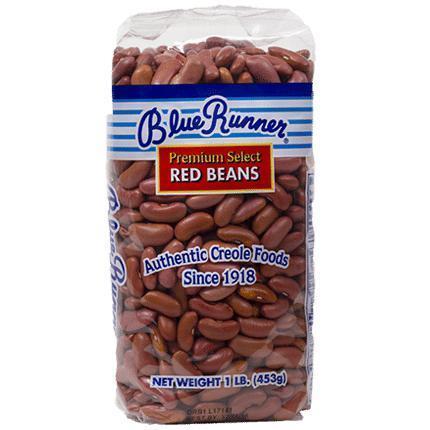Blue Runner Premium Select Red Beans, 1lb bag