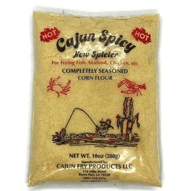 Cajun Fry Hot Seasoned Corn Flour