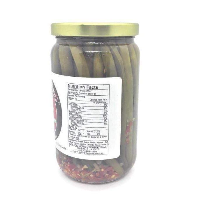 Cajun Power Papa & Sweetheart's Pickled Snap Beans