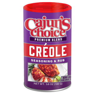 Cajun's Choice Premium Blend Creole Seasoning & Rub