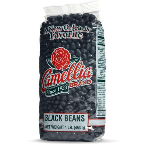 Camellia Black Beans 1lb bag