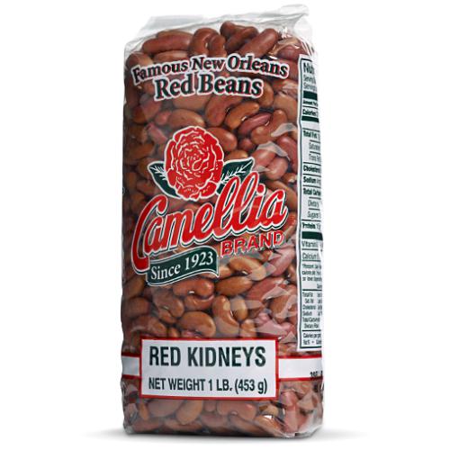 Camellia's Famous New Orleans Red Kidney Beans, 1lb Bag