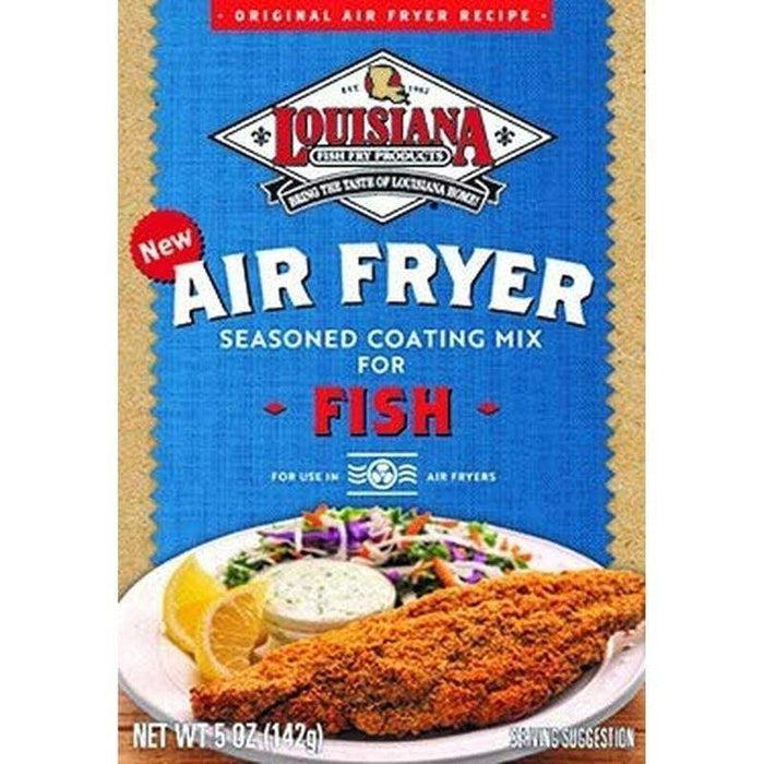 Louisiana Fish Fry Air Fryer Fish Seasoned Coating Mix