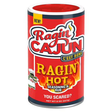 Ragin' Cajun Ragin' Hot Seasoning & Rub 8 oz