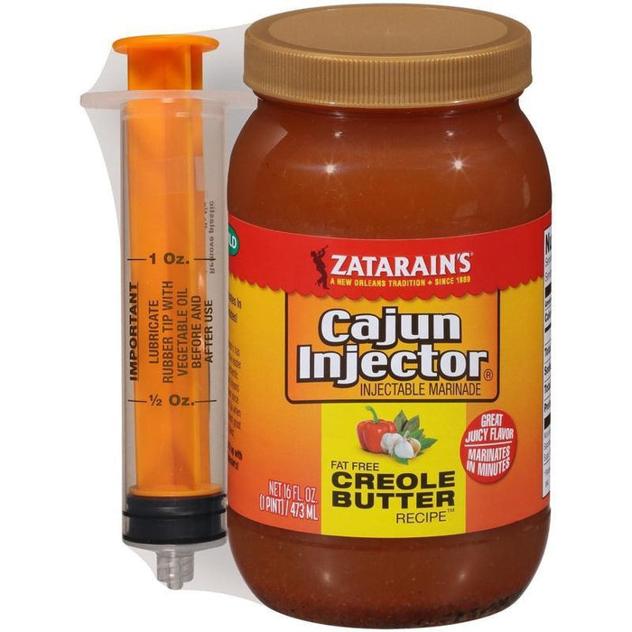 Zatarain’s Cajun Injector Creole Butter with Injector, 16oz